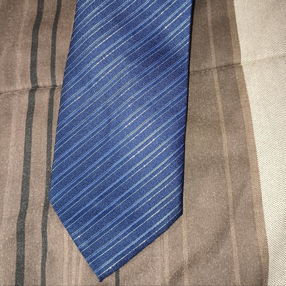 Men's Paul Smith Navy‎ Striped Tie